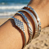 Wholesale Women's Geometric Stainless Steel 18K Goldplated Bracelet Jewelry