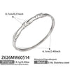 Wholesale Women's Geometric Stainless Steel 18K Goldplated Bracelet Jewelry