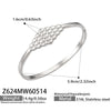 Wholesale Women's Geometric Stainless Steel 18K Goldplated Bracelet Jewelry