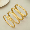Wholesale Women's Geometric Stainless Steel 18K Goldplated Bracelet Jewelry