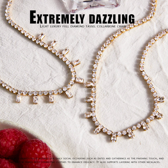 Wholesale Women's Geometric Stainless Steel Necklace With Pvd Furnace Vacuum Real Gold Plating