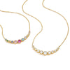 Wholesale Women's Geometric Stainless Steel Necklace With Pvd Furnace Vacuum Real Gold Plating