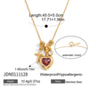 Wholesale Women's Geometric Stainless Steel Necklace With Pvd Furnace Vacuum Real Gold Plating