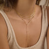 Wholesale Women's Geometric Stainless Steel Necklace With Pvd Furnace Vacuum Real Gold Plating