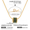 Wholesale Women's Geometric Stainless Steel Necklace With Vacuum Real Gold Plating In Pvd Furnace