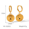 Wholesale Women's Geometric Stainless Steel Necklaces With Pvd Furnace Vacuum Real Gold Plating