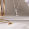 Wholesale Women's Geometric Stainless Steel Pvd Furnace Vacuum Real Gold Plated Necklace Pendant