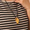 Wholesale Women's Geometric Stainless Steel Real Gold Plated Necklace Accessories