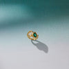 Wholesale Women's Geometric Stainless Steel Ring With Pvd Furnace Vacuum Real Gold Plating