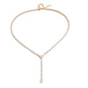 Wholesale Women's Geometric Stainless Steel Snakeshaped Necklace With Vacuum Real Gold Plating