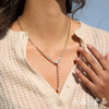 Wholesale Women's Geometric Stainless Steel Snakeshaped Necklace With Vacuum Real Gold Plating