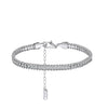 Wholesale Women's Geometric Stainless Steel Vacuum Plated Bracelet Jewelry