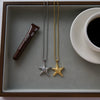 Wholesale Women's Geometric Starfish Pendant Necklace Made Of Titanium Steel And Stainless Steel With Electroplating Process