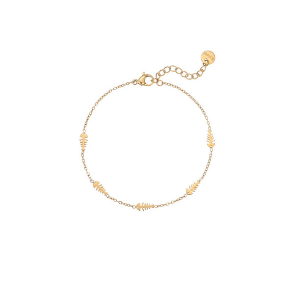 Wholesale Women's Geometric Starfish Stainless Steel Anklet Jewelry Light Luxury Exquisite Fashion