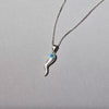 Wholesale Women's Geometric 925 Sterling Silver Evil Magic Eye Ochain Necklace With Electroplating
