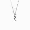 Wholesale Women's Geometric 925 Sterling Silver Evil Magic Eye Ochain Necklace With Electroplating