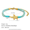 Wholesale Women's Geometric Style String Woven Rope Bracelet With 18K Goldplated Stainless Steel Sun Pendant