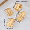 Wholesale Women's Geometric Sweet And Cool Style Electroplated Alloy Hand Jewelry And Earrings Accessories