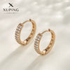 Wholesale Women's Geometric Zircon Earrings With Electroplating