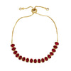 Wholesale Women's Geometric Zircon Inlaid Copper Bracelet
