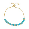 Wholesale Women's Geometric Zircon Inlaid Copper Bracelet