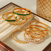 Wholesale Women's Geometric Zircon Stainless Steel Bracelet