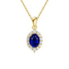 Wholesale Women's Geometric Zircon 925 Sterling Silver Flash O Chain Necklace With Electroplating