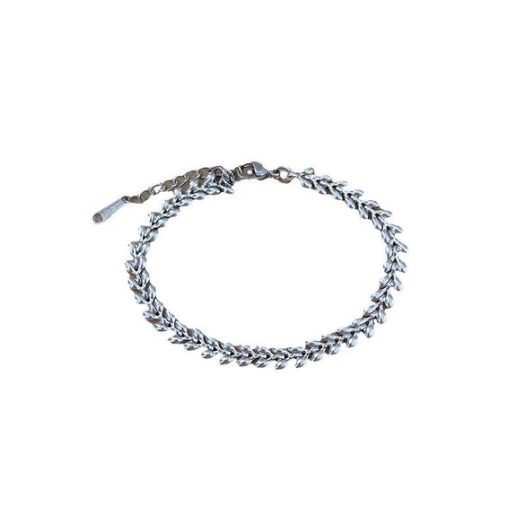 Wholesale Women's Gold Inlaid Constellation Titanium Steel Chain Bracelet