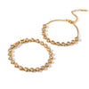 Wholesale Women's Gold Plated Geometric Stainless Steel Bracelet