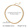 Wholesale Women's Gold Plated Geometric Stainless Steel Braided Bracelet And Necklace Jewelry
