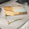 Wholesale Women's Gold Plated Geometric Stainless Steel Necklace Pendant Jewelry