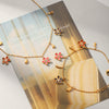 Wholesale Women's Gold Plated Stainless Steel Flowershaped Jewelry Bracelets And Necklaces