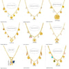 Wholesale Women's Goldplated Stainless Steel Heart Shape And Flower Pattern Hollow Pendant Necklace With Cross Chain