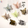 Wholesale Women's Hair Accessories Acetic Acid Plate Butterfly Shape Handmade Hair Grab Clip