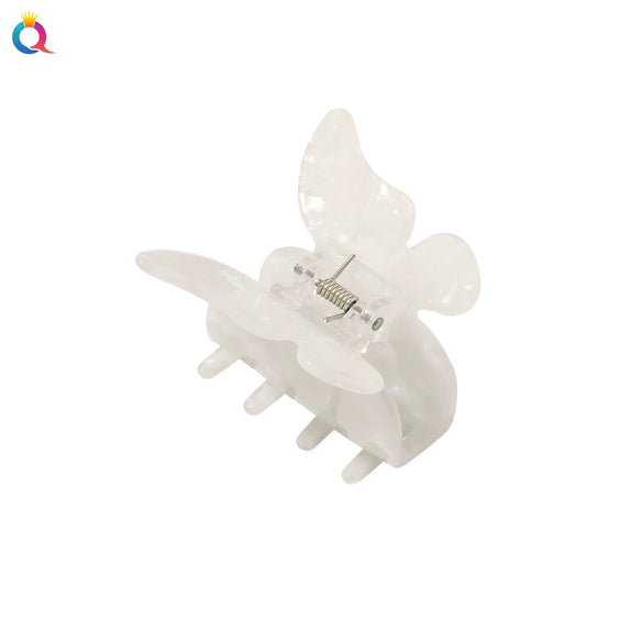 Wholesale Women's Hair Accessories Acetic Acid Plate Butterfly Shape Handmade Hair Grab Clip