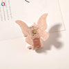 Wholesale Women's Hair Accessories Acetic Acid Plate Butterfly Shape Handmade Hair Grab Clip