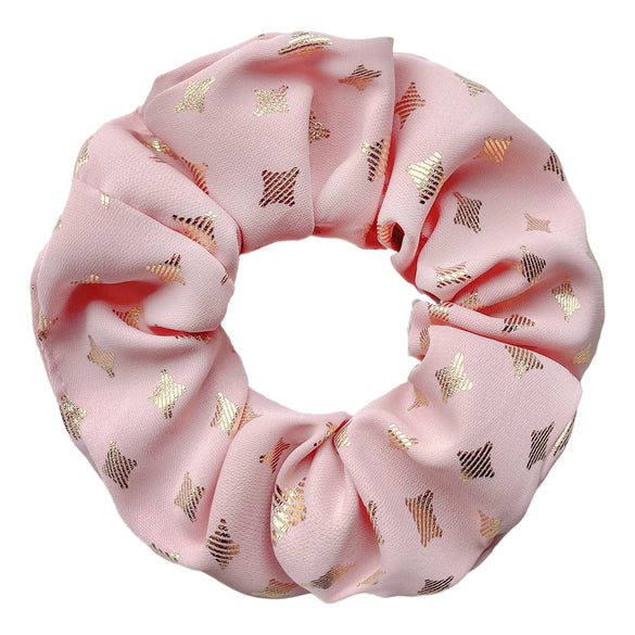 Wholesale Women's Hair Ring Polyester Cloth Knitting Light Luxury Style Large Intestine Ring Head Flower
