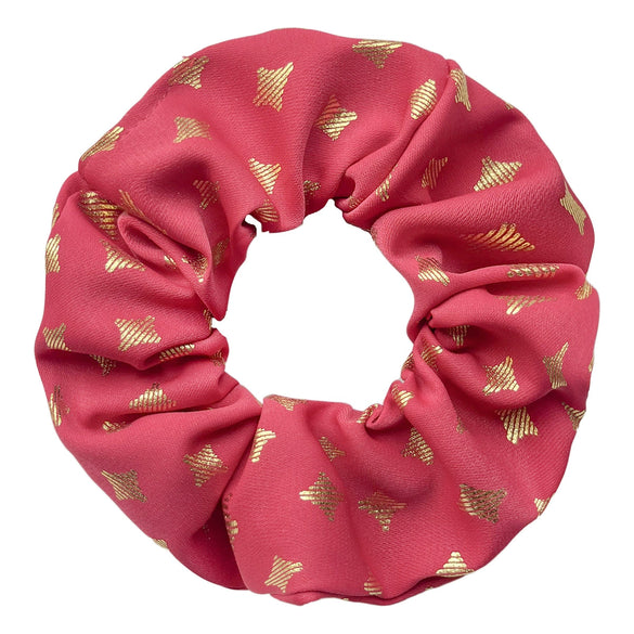 Wholesale Women's Hair Ring Polyester Cloth Knitting Light Luxury Style Large Intestine Ring Head Flower