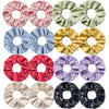 Wholesale Women's Hair Ring Polyester Cloth Knitting Light Luxury Style Large Intestine Ring Head Flower