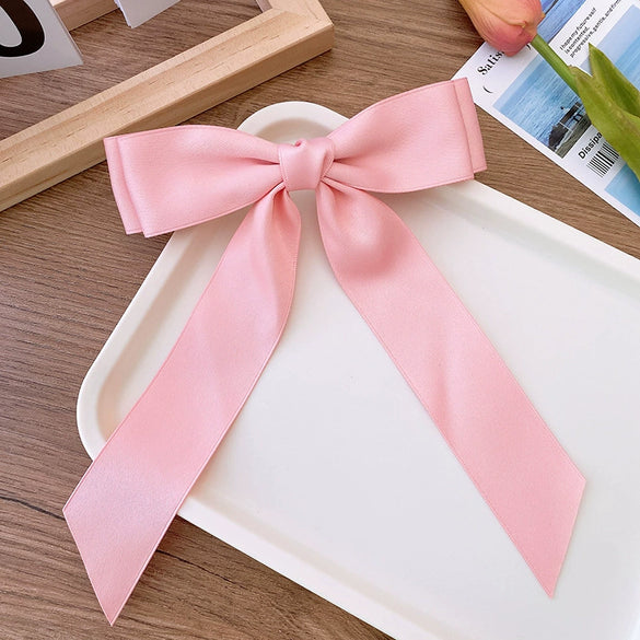 Wholesale Women's Hairpins Ribbon Bow Polyester Fiber Handmade