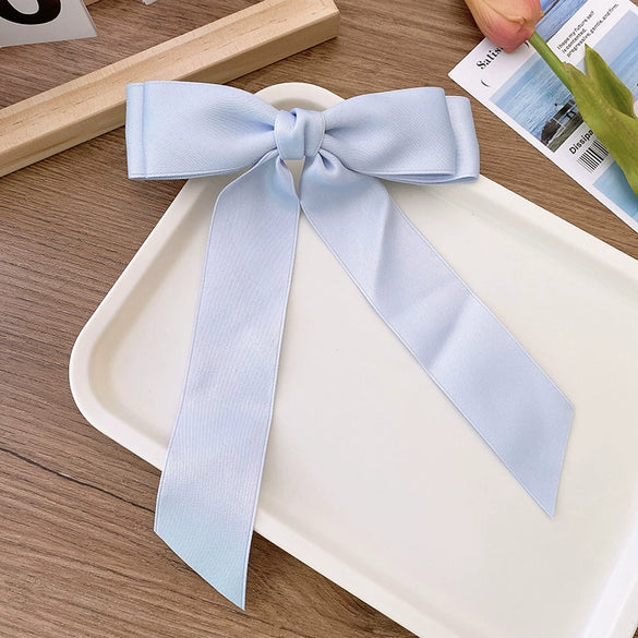 Wholesale Women's Hairpins Ribbon Bow Polyester Fiber Handmade