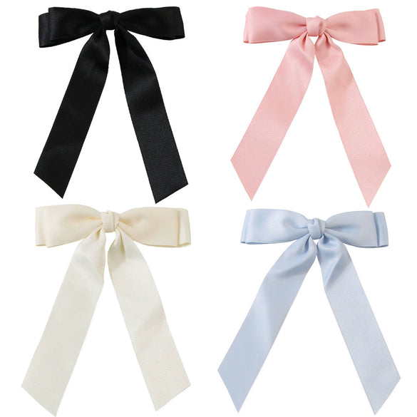 Wholesale Women's Hairpins Ribbon Bow Polyester Fiber Handmade