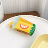 Wholesale Women's Handmade Acetic Acid Cartoon Fruit Food Style Hamburger Hairpin Shark Clip