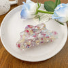 Wholesale Women's Handmade Acetic Acid Cloud Style Shark Hair Clip Hair Accessories