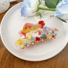 Wholesale Women's Handmade Acetic Acid Cloud Style Shark Hair Clip Hair Accessories