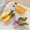 Wholesale Women's Handmade Acetic Acid Hair Accessories Fruit Style Hair Grab Clip