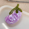 Wholesale Women's Handmade Acetic Acid Hair Accessories Fruit Style Hair Grab Clip