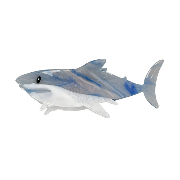 Wholesale Women's Handmade Acetic Acid Hair Accessories Shark Shape Grab Clip