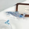 Wholesale Women's Handmade Acetic Acid Hair Accessories Shark Shape Grab Clip