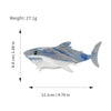 Wholesale Women's Handmade Acetic Acid Hair Accessories Shark Shape Grab Clip